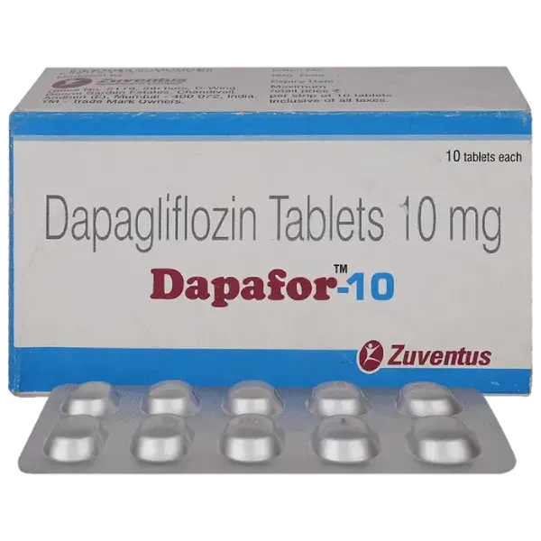 Dapafor 10mg Tablet